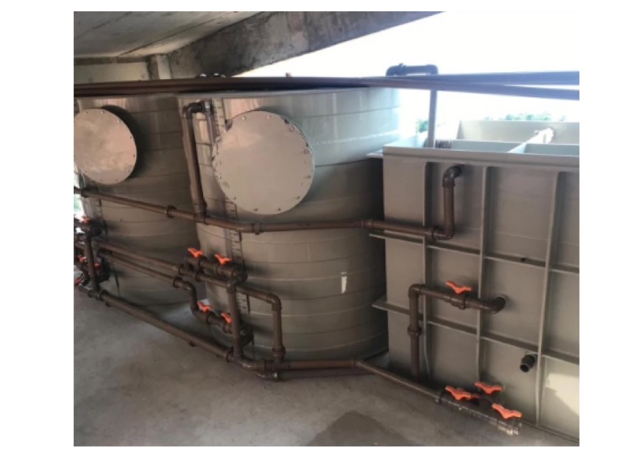 BR Ecosystem fora do container, instalada em galpão
